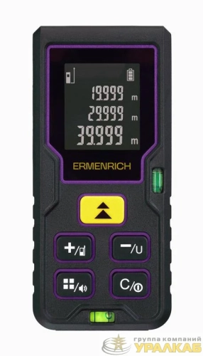 Рулетка лазерная Reel PLUS GD40 фиолет. Ermenrich 