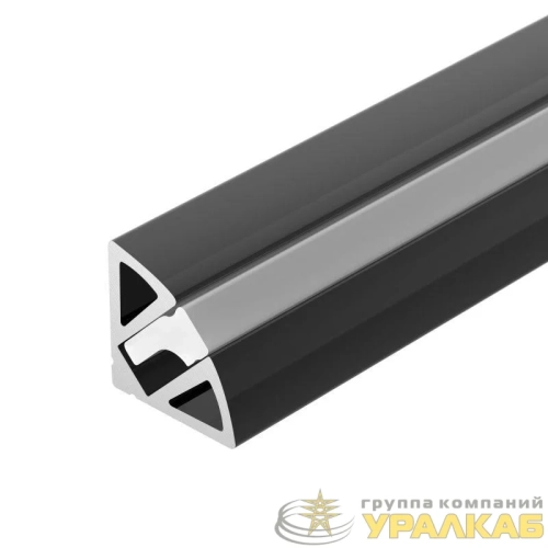 Профиль SL-KANT-H11-2000 ANOD BLACK L2000 алюм. Arlight 