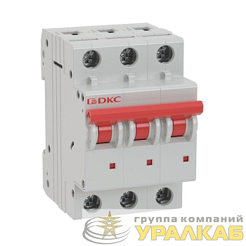 Выключатель автоматический модульный 3п C 25А 6кА MD63 YON MD63-3C25-6