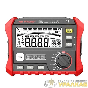 Мегаомметр цифровой KT 5203 "PROLINE" КВТ 89638