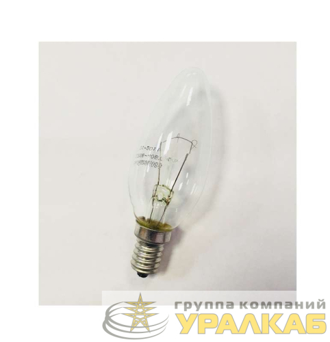 Лампа накаливания ДС 230-60Вт E14 (100) КЭЛЗ 8109002