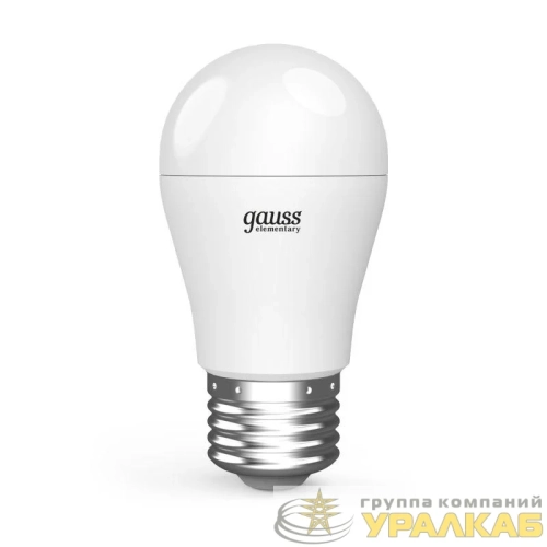 Лампа светодиодная Basic 13Вт P45 шар 4000К нейтр. бел. E27 1200лм GAUSS 