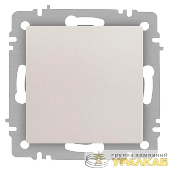 Кнопка Accent 6-109-06 10А-250В IP20 СУ перламутр. Intro 