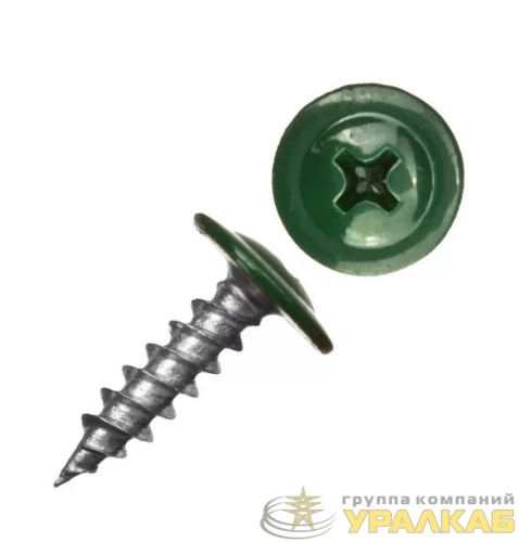 Саморез ШСММ 4.2х16 темн./зел. KP RAL 6005 (уп.20шт) Tech-Krep/Zitar 125487 детальная картинка