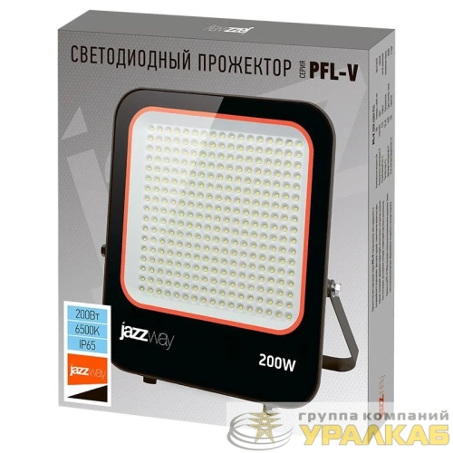 Прожектор светодиодный PFL-V 200Вт 6500К IP65 JazzWay 5039797 детальная картинка