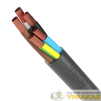 Кабель TOKOV ELECTRIC КГтп-ХЛ 5х2.5 (N PE) 380/660-3 (м) 00-00027200