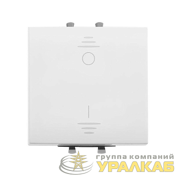 Выключатель модульный 1-кл. 2п 2мод. Avanti "Белое облако" 16А IP20 бел. DKC 4400222
