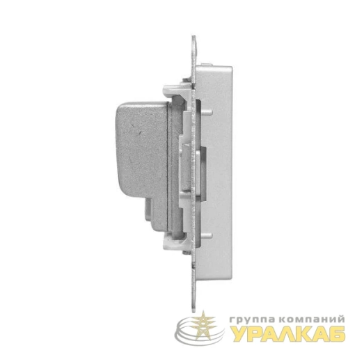 Розетка телевизионная оконечная TV СП Эпика механизм алюм. EKF 