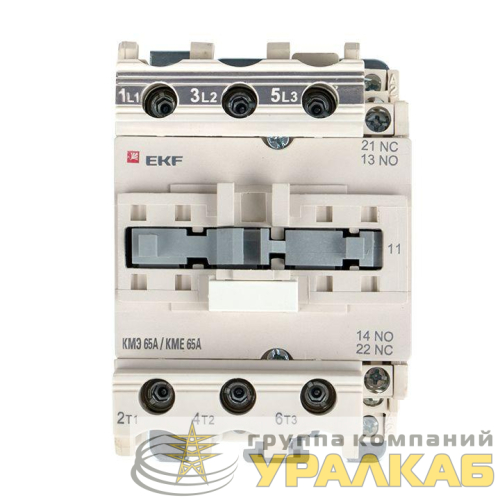 Контактор КМЭ 65А кат. 380В AC 1НО+1НЗ EKF ctr-s-65-380 детальная картинка