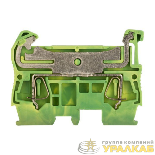 Колодка клеммная ST-1.5 земля пружинная EKF plc-jxb-st-1.5-pen детальная картинка