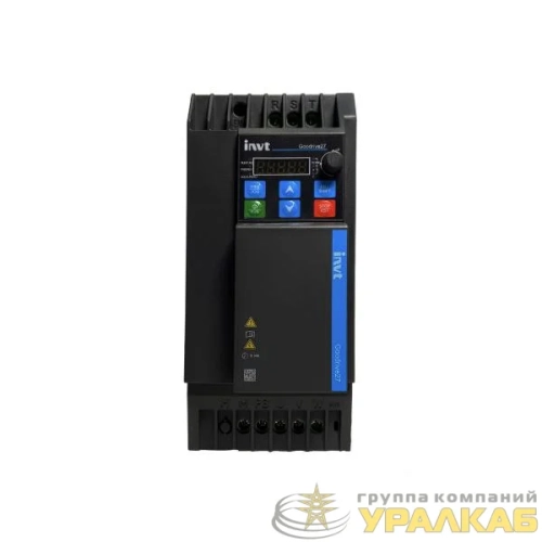Преобразователь частоты GD27-0R7G-S2-B 0.75кВт 220В INVT 