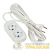 Удлинитель 2х3м без заземл. 10А IP20 Эксперт 2.2кВт ПВС 2х0.75 PROxima EKF UBA10-275-2-03 детальная картинка
