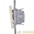 Переключатель 1-кл. Inspiria 10А IP20 250В 10AX механизм сл. кость IEK 673651 детальная картинка