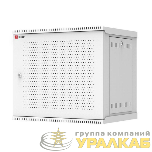Шкаф телекоммуникационный Astra A 6U 600х650 настенный разборный дверь перфорированная PROxima EKF ITB6P650D детальная картинка