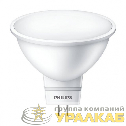 Лампа светодиодная ESS LEDspot 5Вт MR16 GU5.3 400лм 220В 840 PHILIPS 929001844687