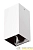 Светильник PDL-S 14074 GU10 IP20 230В ДПО накладной WH/BL JazzWay 