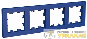 Рамка 4-м AtlasDesign универс. аквамарин SE ATN001104