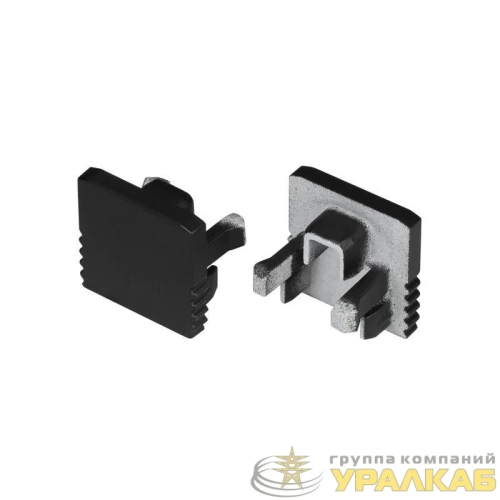 Заглушка SL-MINI-10 BLACK глухая пластик (комплект) Arlight 