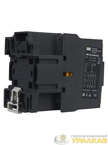 Контактор КМИ-23210 32А 230В/АС3 1НО IEK KKM21-032-230-10 детальная картинка