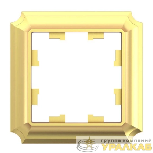 Рамка 1-пост. AtlasDesign Antique зол. SE ATN101601 детальная картинка