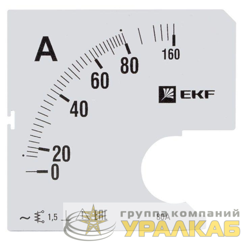Шкала сменная для A961 80/5А-1.5 PROxima EKF 