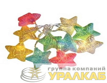 Гирлянда "Звезды" 2.25м ILD-16WW-ST 16 тепл. бел. светодиодов для помещений SHLights 4690601047298