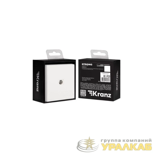 Розетка СП STRONG MIELE TV жемчуг Kranz KR-78-0723-4 детальная картинка