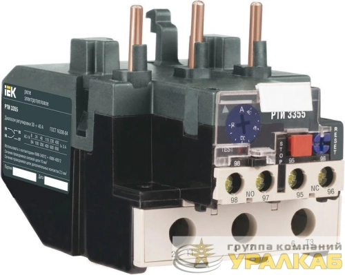 Реле тепл. РТИ 3363 63-80А IEK DRT30-0063-0080 детальная картинка