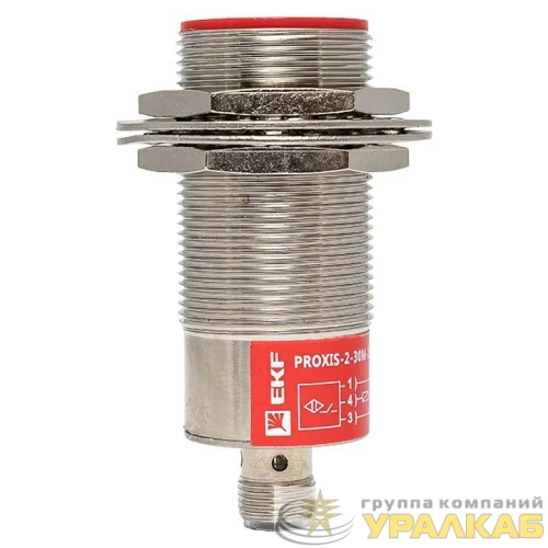 Датчик индуктивный бесконтактный EKF PROXIS-2-30M-10-N-NO-M12 детальная картинка