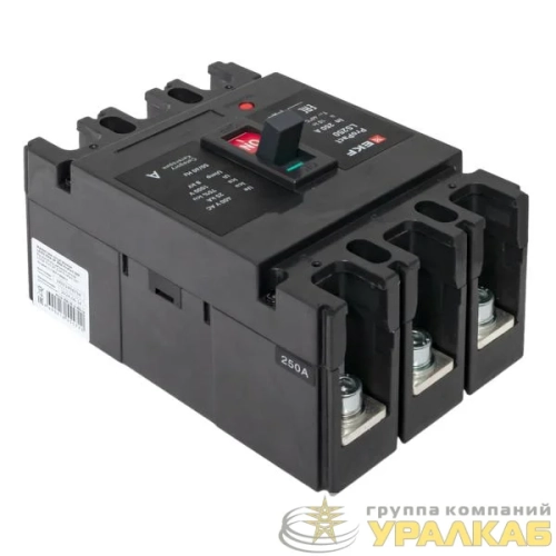 Выключатель автоматический LS250 25кА 3P 250А ProPact EKF mccb-250-25-3-250-ls