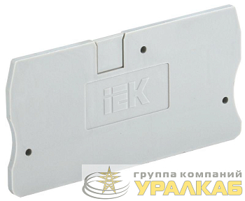 Заглушка для КПИ 2в-6 сер. IEK YZN11D-ZGL-006-K03