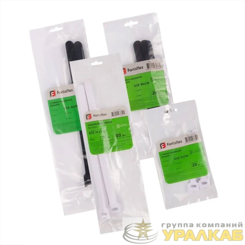 Хомут-липучка КСВ 12х135 черн. Fortisflex 