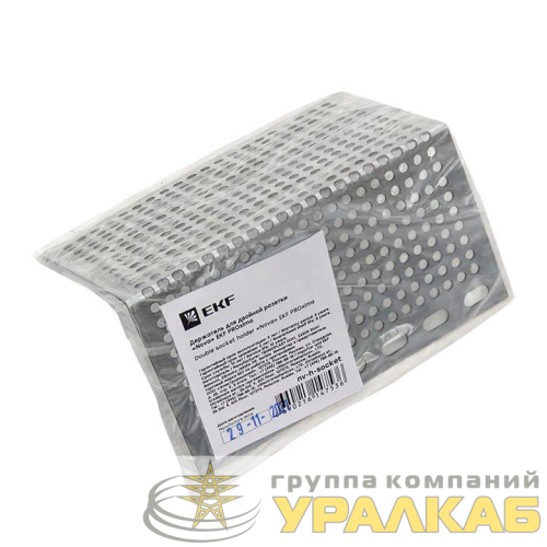 Держатель для 2-м розетки Nova PROxima EKF nv-h-socket детальная картинка