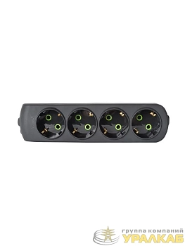 Колодка Letitia с/з 4 входа черн. LEZARD 