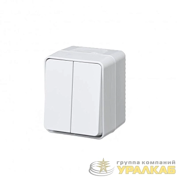 Выключатель 2-кл. ОП AtlasDesign Profi54 IP54 10AX бел. SE ATN540151 Выключатель 2-кл. ОП AtlasDesign Profi54 IP54 10AX бел. SE ATN540151