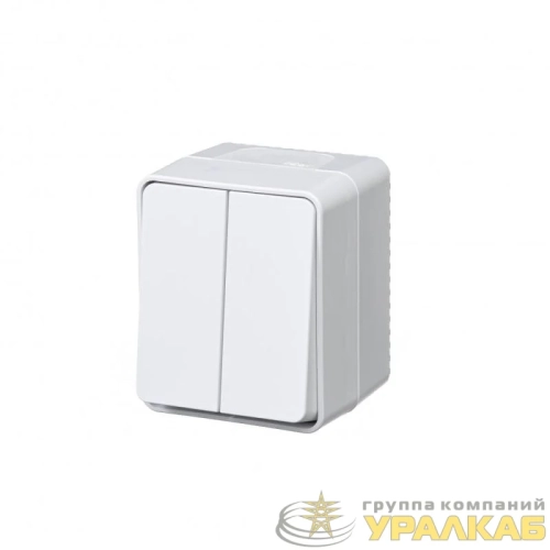 Выключатель 2-кл. ОП AtlasDesign Profi54 IP54 10AX бел. SE ATN540151 детальная картинка Выключатель 2-кл. ОП AtlasDesign Profi54 IP54 10AX бел. SE ATN540151 детальная картинка