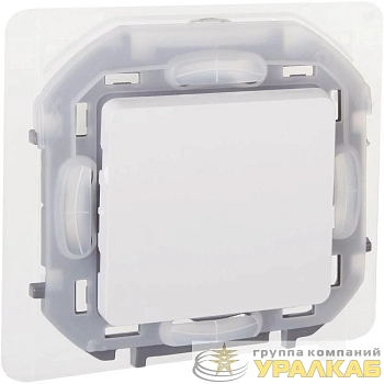 Переключатель 1-кл. Inspiria 10А IP44 250В 10AX механизм бел. IEK 673670