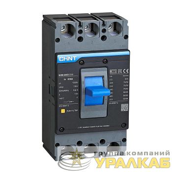 Выключатель автоматический 3п 500А 50кА NXM-630S (R) CHINT 131374