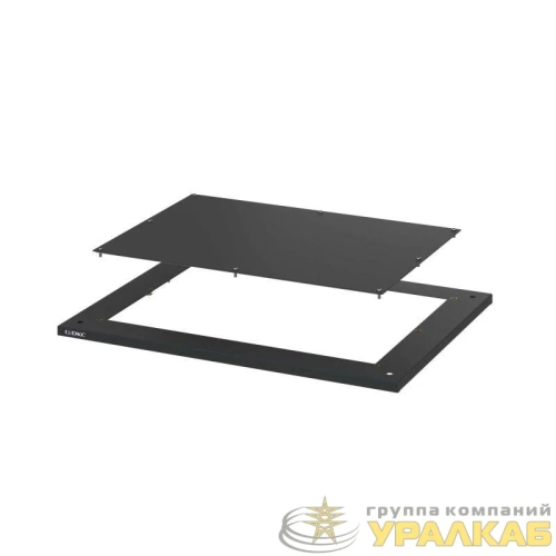 Комплект крыши с фланцем черн. RAL9005 300х800мм DKC 