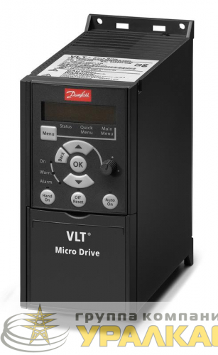 Преобразователь частотный VLT Micro Drive FC 51 5.5кВт (380-480 3ф) без панели оператора Danfoss 132F0028