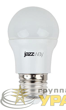 Лампа светодиодная PLED-SP 7Вт G45 шар 5000К холод. бел. E27 540лм 230В JazzWay 1027887-2