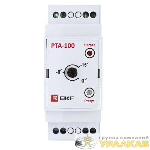 Терморегулятор РТА-100 EKF 