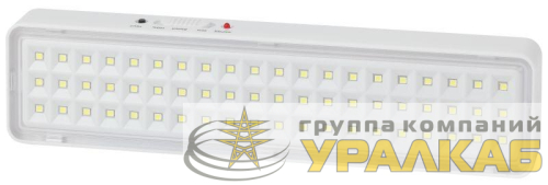 Светильник светодиодный DBA-103-0-20 60LED 5ч IP20 аварийный непостоянный Эра Б0044396