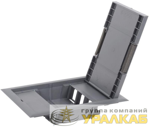 Лючок напольный ONFLOOR 12 12мод. PRIMER IEK KNL-57-12-7012 детальная картинка