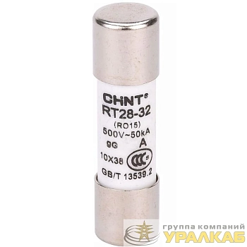 Вставка плавкая цилиндрическая RT28-32 4А 10х38 (R) CHINT 520475