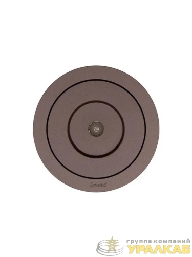 Розетка телевизионная оконечная СП OSEN механизм шоколад LEZARD 