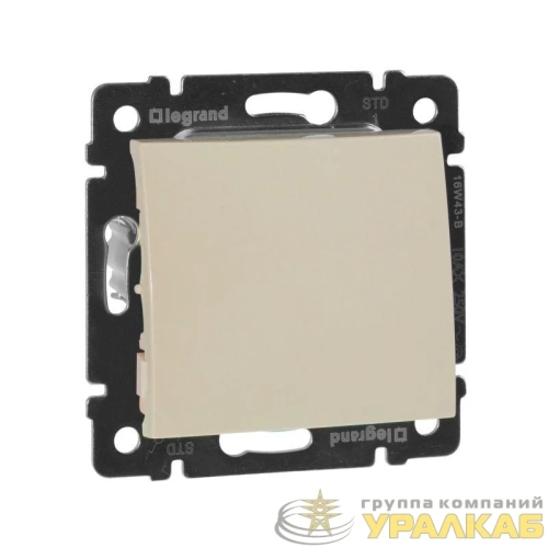 Выключатель 1-кл. СП Valena 10А IP31 250В механизм сл. кость IEK 774301 детальная картинка