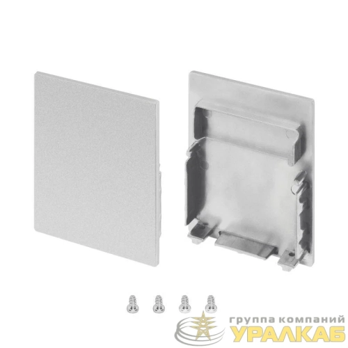 Заглушка SL-LINE-4050-3L-LOW глухая пластик (комплект) Arlight 