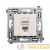 Розетка компьютерная 1-м СП RJ-45 кат.5е "Avanti" "Ванильная дымка" DKC 4405463 детальная картинка