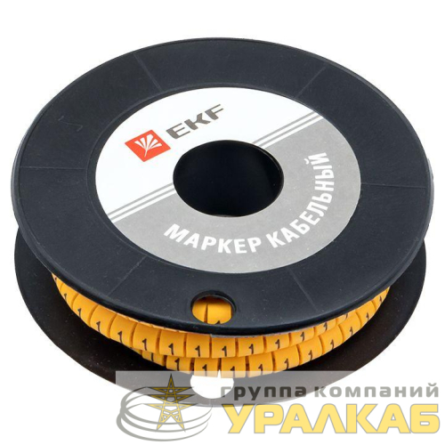 Маркер каб. 1.5кв.мм "1" (к-1000ед) (ЕС-0) EKF plc-KM-1.5-1 детальная картинка